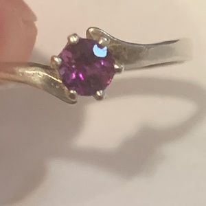 Sterling Silver Amethyst Ring